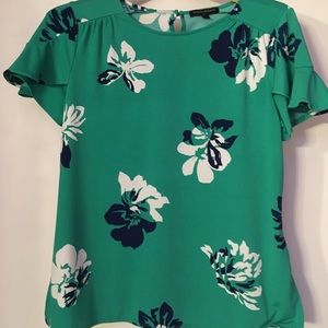 Bright and Colorful Floral Top